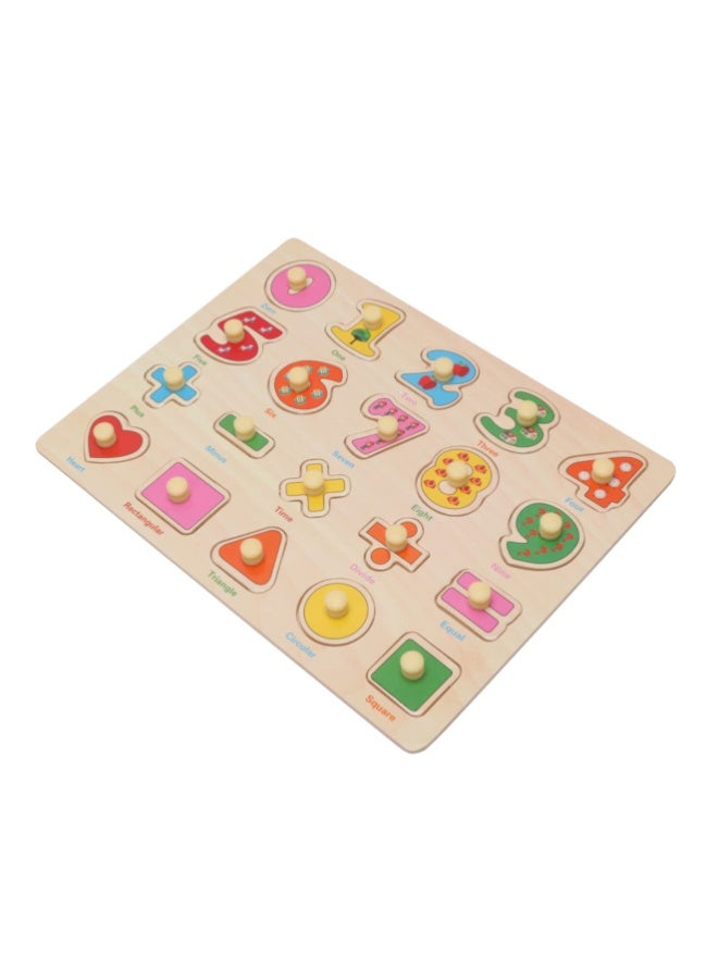 Mordely Wooden Puzzles Number Puzzle Toddlers Puzzles Puzzle Games Puzzles for Kids Math Puzzle - Image 2